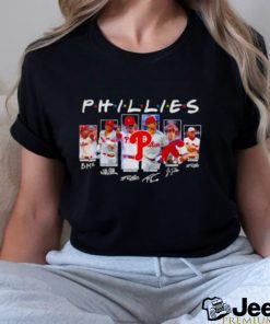 Philadelphia Phillies Friends Players Signatures Shirt