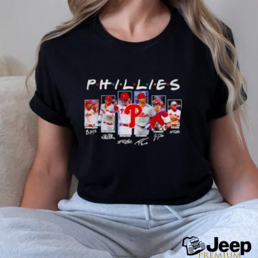 Philadelphia Phillies Friends Players Signatures Shirt