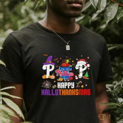 Philadelphia Phillies Happy HalloThanksMas shirt