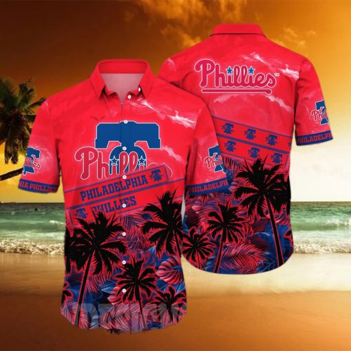 Philadelphia Phillies MLB Floral Unisex All Over Print Hawaiian Shirt