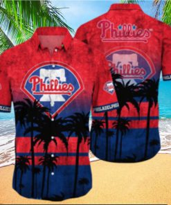 Philadelphia Phillies MLB Logo Coconut Tropical Hawaiian Shirt Beach Gift For Fans