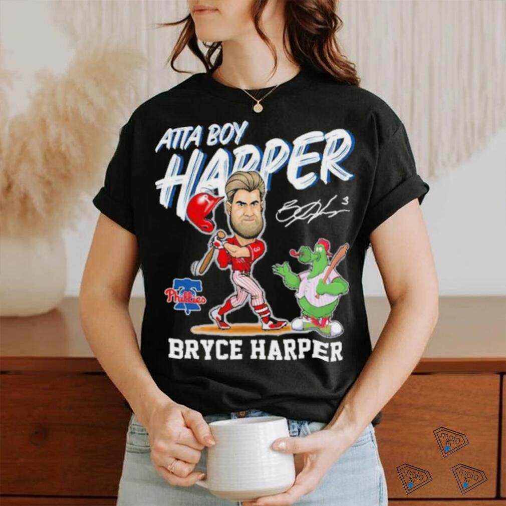 Bryce Harper Vintage Home Run Signature Shirt