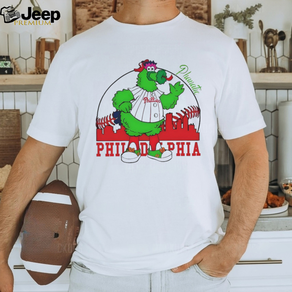 Philadelphia Phillies Phillie Phanatic Toddler Baby Mascot Red Short Sleeve  T-Shirt