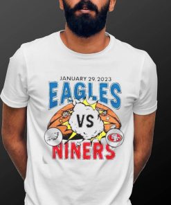 Philadelphia eagles vs san francisco 49ers january 29 2023 shirt