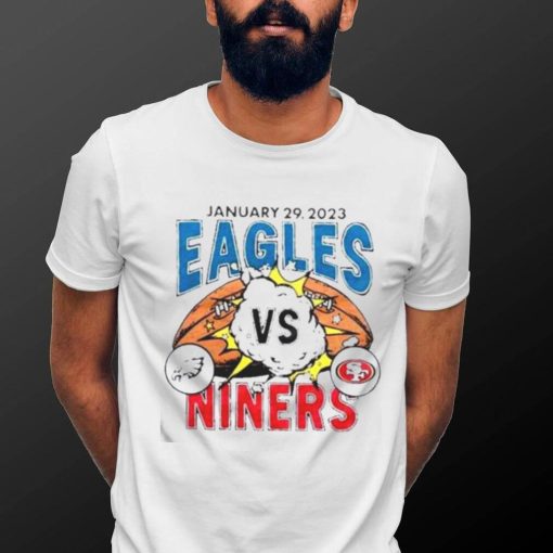 Philadelphia eagles vs san francisco 49ers january 29 2023 shirt