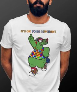 Phillie Phanatic it’s ok to be different t shirt