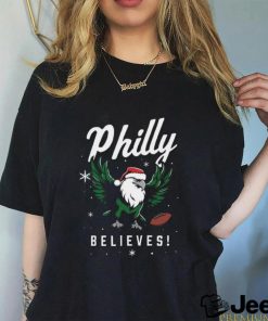 Philly Football Believes Christmas T shirt