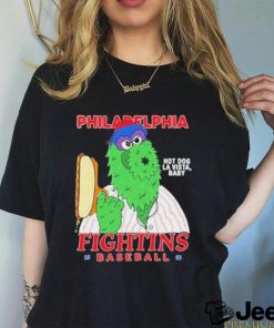 Philly Phanatic hot dog vista baby Fighting Baseball Shirt