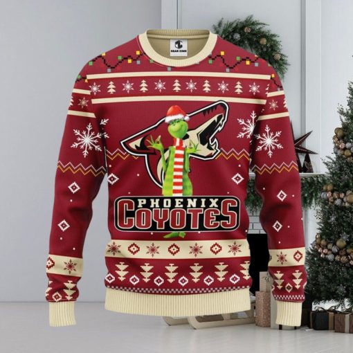 Phoenix Coyotes Funny Grinch Xmas Ugly Christmas Sweater Best Christmas Gift Ideas