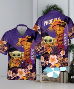 Phoenix Suns Baby Yoda National Basketball Association Hawaiian Shirt