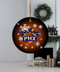 Phoenix Suns NBA Custom Name 2023 Christmas Decorations Ornament