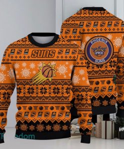 Phoenix Suns National Basketball 3D Ugly Christmas Sweater Men And Women Gift