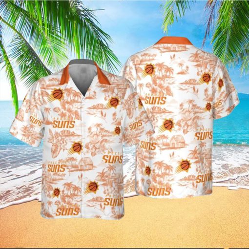 Phoenix Suns National Basketball Hawaiian Shirt Association