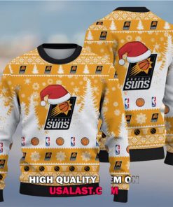 Phoenix Suns Santa Hat Christmas Sweater