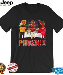 Phoenix city sport teams mascot shirt