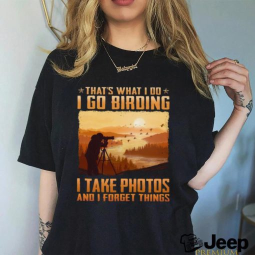 Photographing Birdwatching   Forget Things ISA144 Classic T Shirt