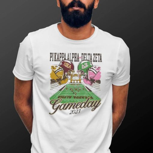 Pi Kappa Alpha Game Day Football Helmet Softstyle 2023 Shirt