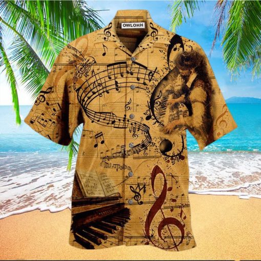 Piano Music Where Words Fail Music Speaks Limited Edition Hawaiian Shirt