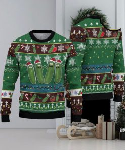 Pickle Christmas Ugly Sweater