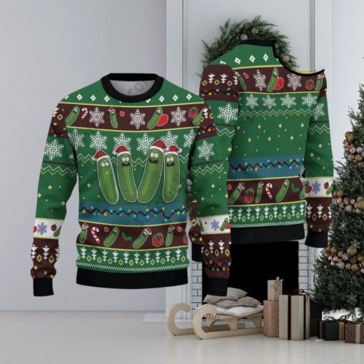 Pickle Christmas Ugly Sweater