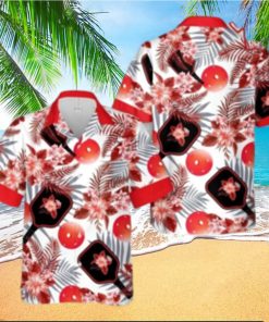 Pickleball Red Hawaiian Shirt Cheap