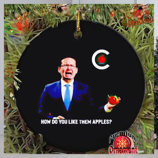 Pierre Polievre cry how do you like them apples ornament