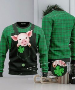 Pig Farm St Patricks Day Ugly Christmas Sweater