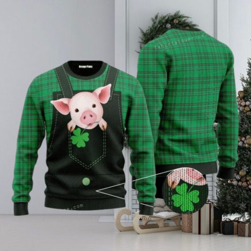 Pig Farm St Patricks Day Ugly Christmas Sweater