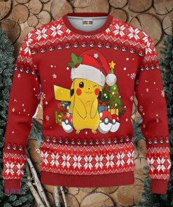 Pikachu Ugly Christmas Sweater Pokemon Unique Gift For Men And Women