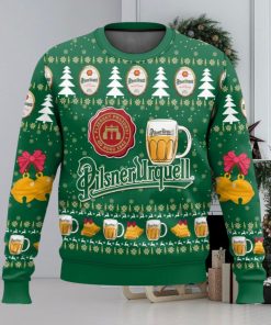 Pilsner Urquell Ugly Christmas Sweater 2023 Christmas Gift 3D Sweater