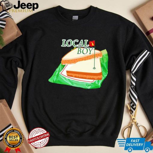 Pimento Cheese Local Boy Sandwich Golf shirt