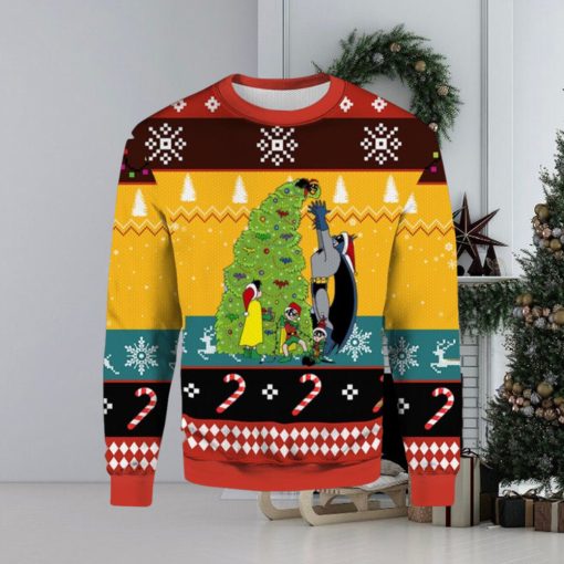 Pine Batman Ugly Christmas Sweater