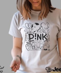 Pink Doodle Art Shirt Vintage Trustfall Album Sweatshirt with Tattoo Design