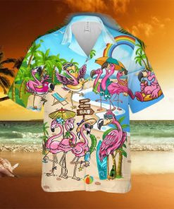 Pink Flamingo 3D Full Print 2023 Beach Party Hawaiian Shirt Summer Gift For Men And Women ggHD3wgyr