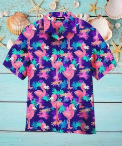 Pink Flamingo Hello Summer Hawaiian Shirt