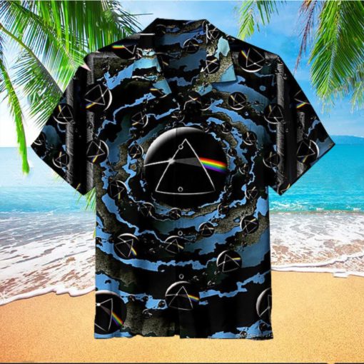 Pink Floyd Dark Side of the Moon Unisex Hawaiian Shirt