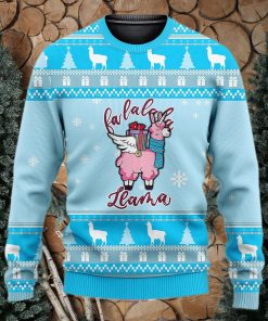 Pink Llama Christmas 2022 Sweater Christmas Xmas Sweater