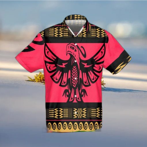 Pink Phoenix Native American 3d Leobees 3D Awesome Hawaiian Shirt