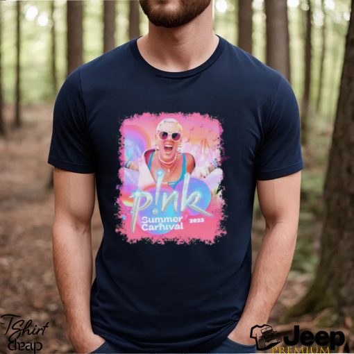 Pink Summer Carnival 2023 Trustfall Album shirt