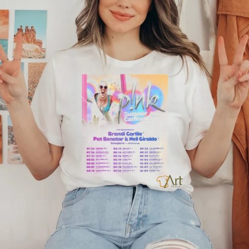 Pink in Concerts 2023 Tour Shirt