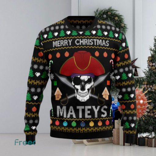 Pirate Skull Ugly Christmas Sweaters Gift For Men Women