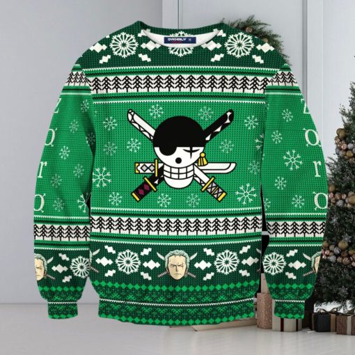 Pirate Zoro Ugly Christmas Sweater Perfect Holiday Gift