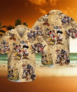 Pirates Mouse Hawaiian Shirt