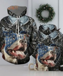 Pitbull Dog 3d All Over Print Hoodie