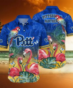 Pittsburgh Panthers NCAA Flower Full Print Unisex Hawaiian Shirt