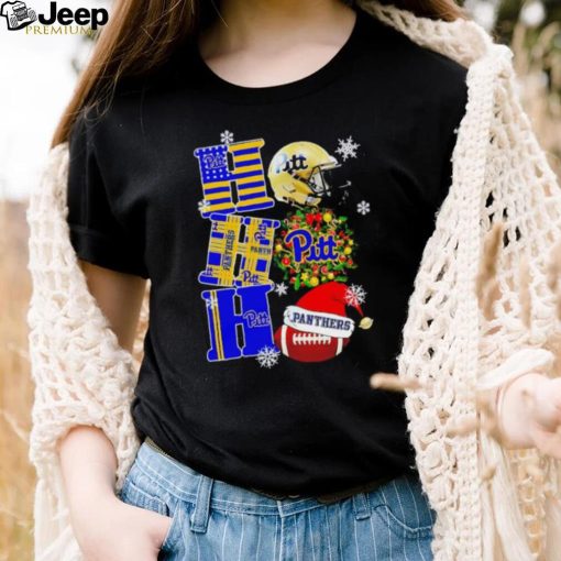 Pittsburgh Panthers NCAA ho ho ho Christmas shirt