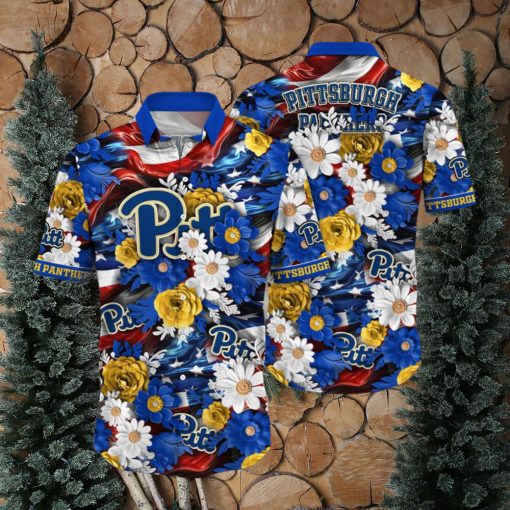 Pittsburgh Panthers NCAA3 Hawaii Shirt Independence Day