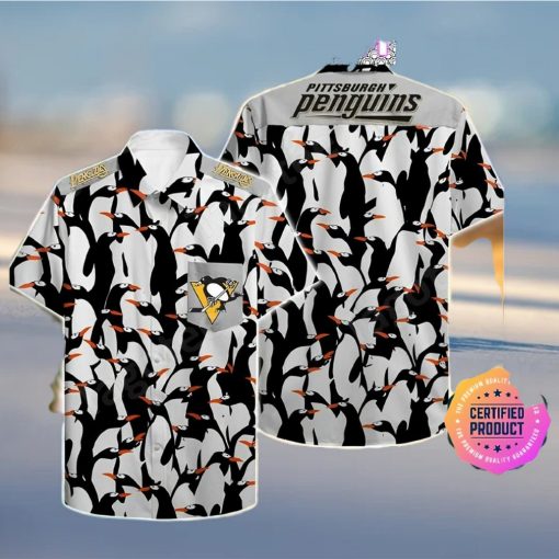 Pittsburgh Penguins Ice Hockey Team Aloha Hawaii Shirt