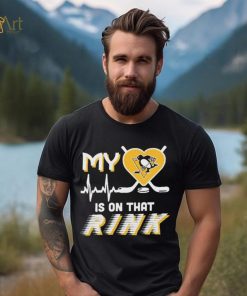 Pittsburgh Penguins My Heart Is On that Rink Shirt