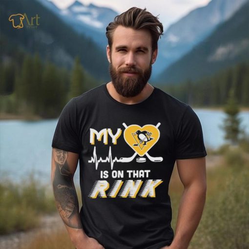 Pittsburgh Penguins My Heart Is On that Rink Shirt